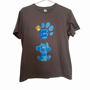 Blue’s Clues Graphic Tee 90s Y2K Kidcore Oversized Cartoon T-Shirt Medium